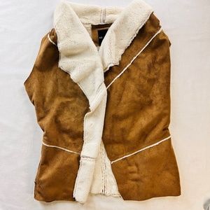 Me Jane Vegan Suede Vest